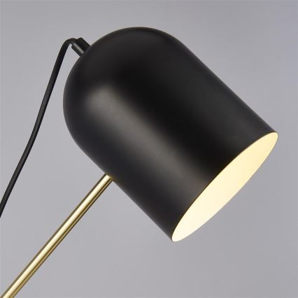 Searchlight - Stojeća lampa ODYSSEY 1xE27/7W/230V crna