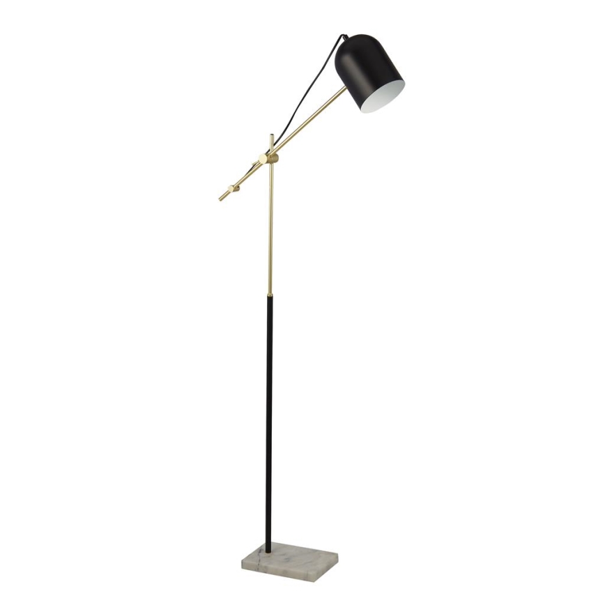 Searchlight - Stojeća lampa ODYSSEY 1xE27/7W/230V crna
