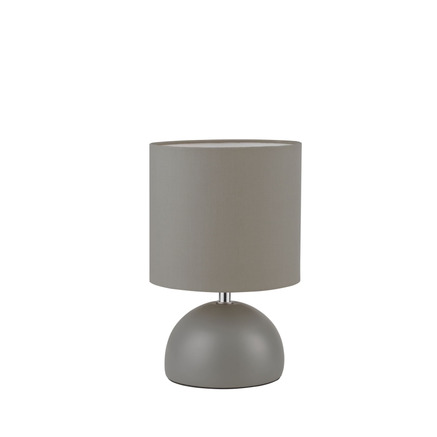 Searchlight - Stona lampa 1xE14/10W/230V siva