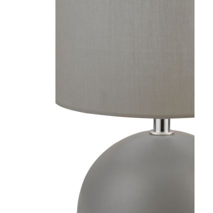 Searchlight - Stona lampa 1xE14/10W/230V siva