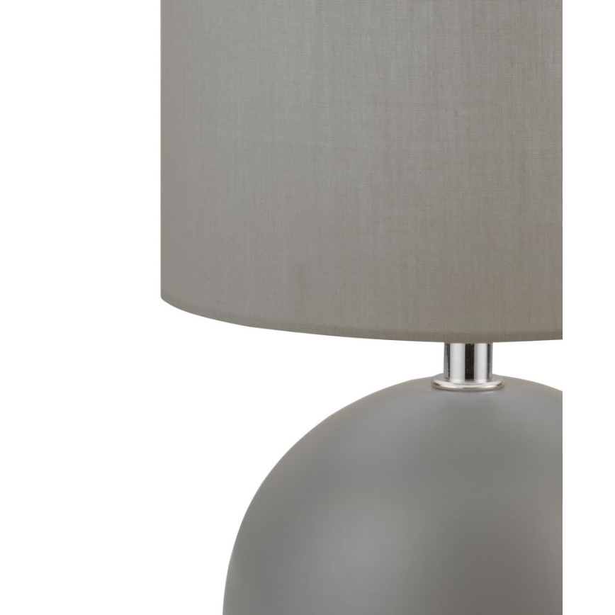 Searchlight - Stona lampa 1xE14/10W/230V siva