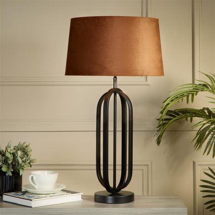 Searchlight - Stona lampa CHIC 1xE27/60W/230V narandžasta