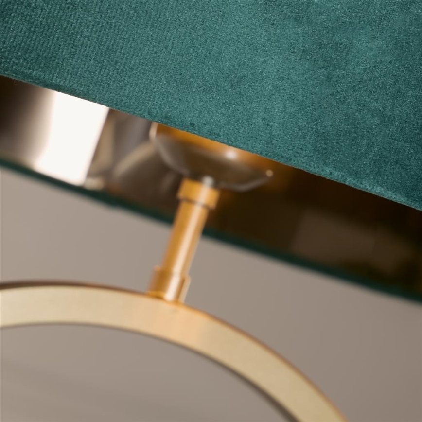 Searchlight - Stona lampa ELEGANT 1xE27/60W/230V zelena