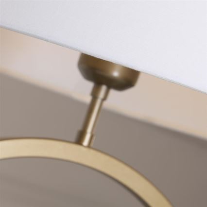 Searchlight - Stona lampa ELEGANT 1xE27/60W/230V bela