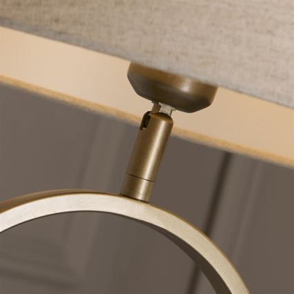 Searchlight - Stona lampa MODISH 1xE27/60W/230V krem boje