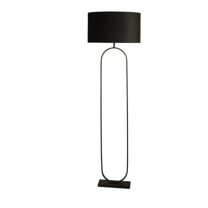 Searchlight - Podna lampa MODISH 1xE27/60W/230V crna