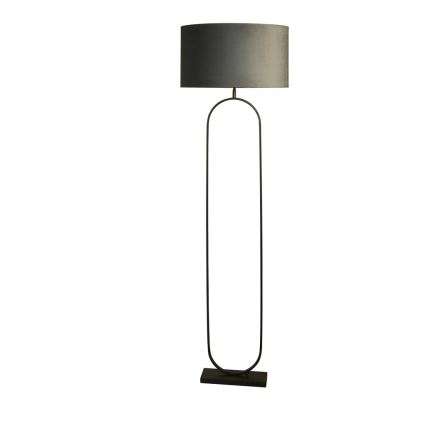 Searchlight - Podna lampa MODISH 1xE27/60W/230V siva