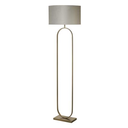 Searchlight - Podna lampa MODISH 1xE27/60W/230V siva