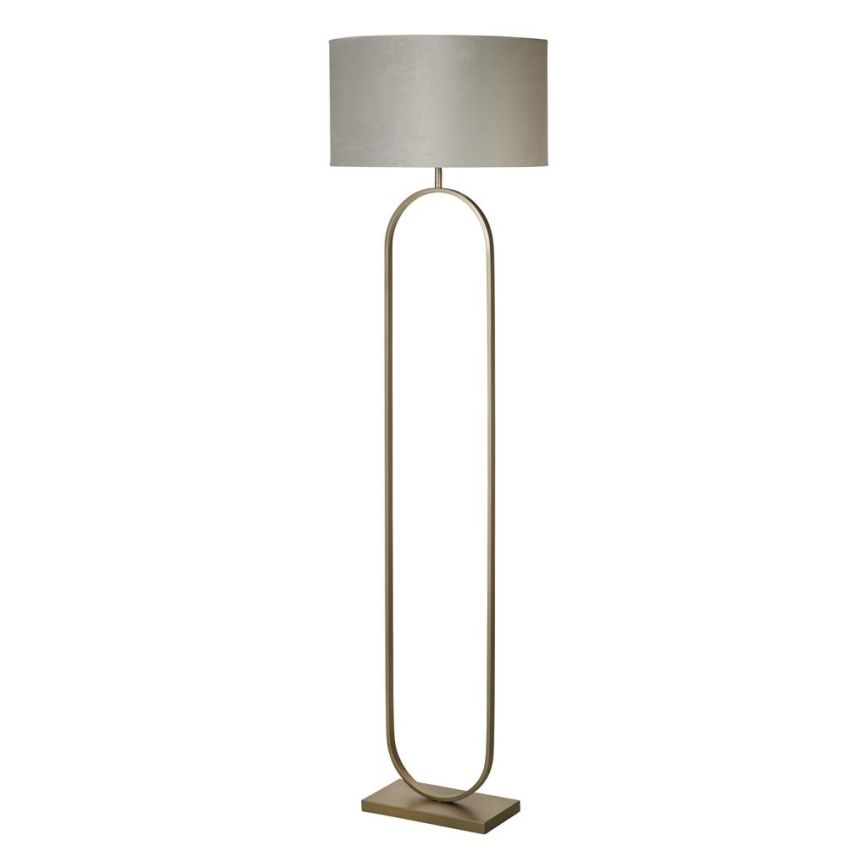 Searchlight - Podna lampa MODISH 1xE27/60W/230V siva