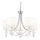 Searchlight - Kristalni luster na lancu NINA 5xE14/60W/230V
