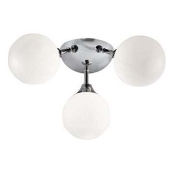 Searchlight - Kupatilsko plafonsko svetlo FLUSH 3xG9/33W/230V IP44 mat hrom