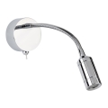 Searchlight - LED fleksibilna lampica ADJU LED/1W/230V sjajni hrom