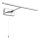 Searchlight - LED osvetljenje za slike LED/7,7W/230V sjajni hrom