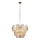 Searchlight - Luster na lancu WAGON WHEEL 9xG9/33W/230V prečnik 64 cm bronzan