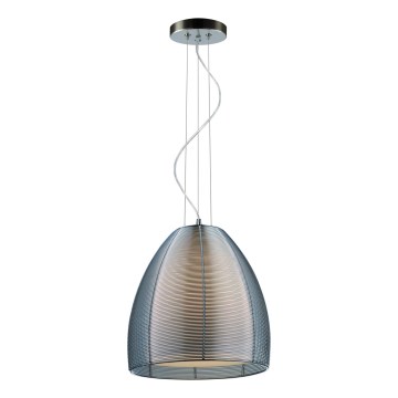 Searchlight - Luster na sajli 1xE27/60W/230V prečnik 30 cm sjajni hrom