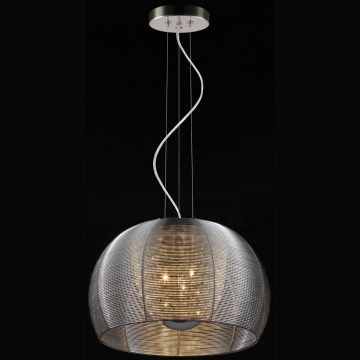 Searchlight - Luster na sajli 3xE14/40W/230V preč. 35 cm zadimljeno