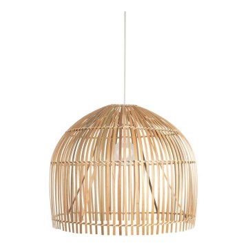 Searchlight - Luster na sajli BALI 1xE27/60W/230V, prečnik 60 cm, bambus