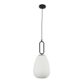 Searchlight - Luster na sajli ELIXIR 1xE27/60W/230V bela
