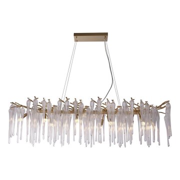Searchlight - Luster na sajli HERITAGE 10xG9/33W/230V
