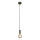Searchlight - Luster na sajli SUSPENSION 1xE27/60W/230V mesing