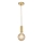 Searchlight - Luster na sajli SUSPENSION 1xE27/60W/230V zlatni