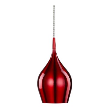 Searchlight - Luster na sajli VIBRANT 1xE14/60W/230V crvena