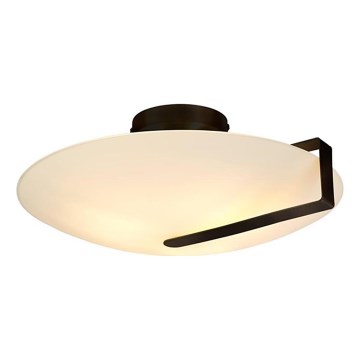 Searchlight - Plafonska svetiljka SUNDIAL 3xE27/40W/230V crna