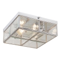 Searchlight - Plafonsko svetlo FLUSH 2xE14/40W/230V sjajni hrom