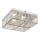 Searchlight - Plafonsko svetlo FLUSH 2xE14/40W/230V sjajni hrom