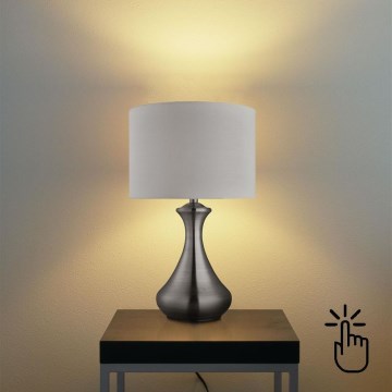 Searchlight - Prigušiva stona dodirna lampa TOUCH 1xE14/40W/230V