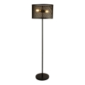 Searchlight - Stojeća lampa FISHNET 2xE27/60W/230V crna