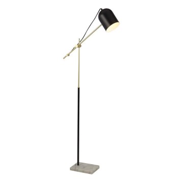 Searchlight - Stojeća lampa ODYSSEY 1xE27/7W/230V crna