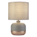 Searchlight - Stona lampa 1xE14/7W/230V siva