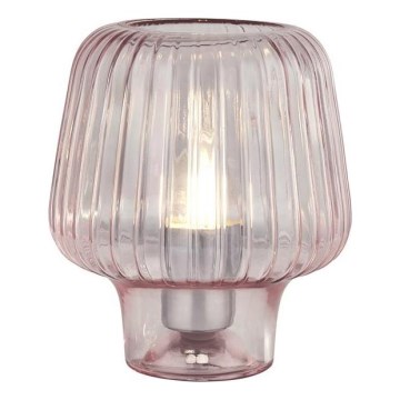 Searchlight - Stona lampa ARIA 1xE27/10W/230V ružičasta