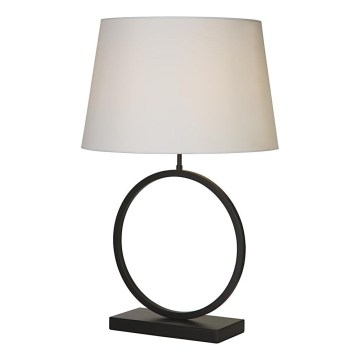 Searchlight - Stona lampa ELEGANT 1xE27/60W/230V bela