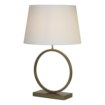 Searchlight - Stona lampa ELEGANT 1xE27/60W/230V bela