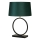 Searchlight - Stona lampa ELEGANT 1xE27/60W/230V zelena