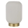 Searchlight - Stona lampa PEARL 1xE27/60W/230V