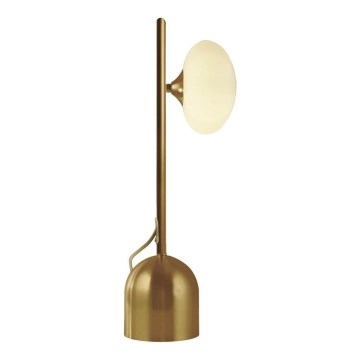 Searchlight - Stona lampa PEBBLE 1xG9/7W/230V zlatna