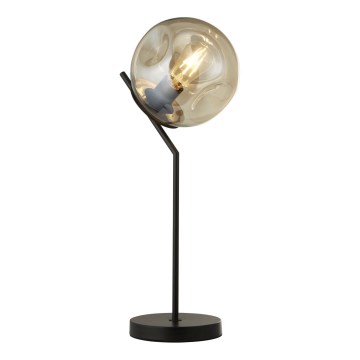 Searchlight - Stona lampa PUNCH 1xE27/10W/230V crna