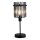 Searchlight - Stona lampa SWIZZLE 1xE14/60W/230V crna