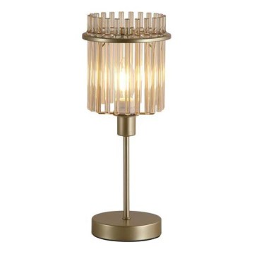 Searchlight - Stona lampa SWIZZLE 1xE14/60W/230V zlatna