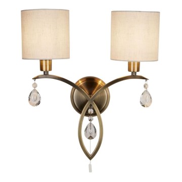 Searchlight zidna lampa ALBERTO 2xE14/60W/230V