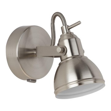 Searchlight - Zidna spot svetiljka FOCUS 1xGU10/50W/230V mat hrom