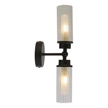 Searchlight - Zidna svetiljka IMPERIAL 2xG9/33W/230V crna