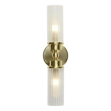 Searchlight - Zidna svetiljka IMPERIAL 2xG9/33W/230V mesing