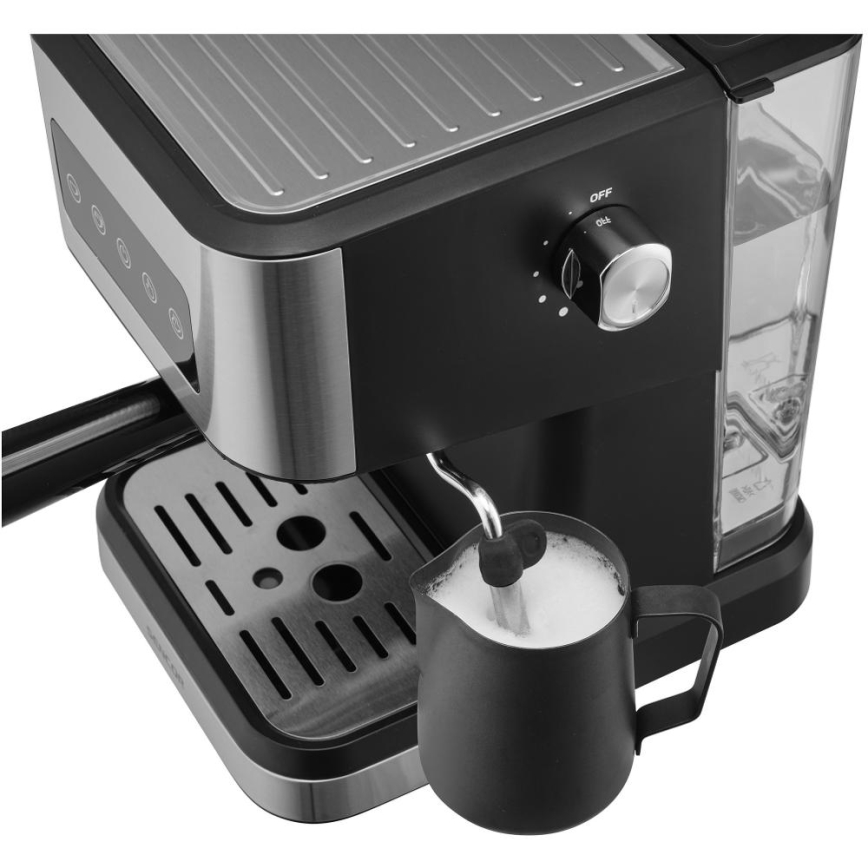 Sencor - Aparat za espresso sa portafilom 1050W/230V crna/mat hrom