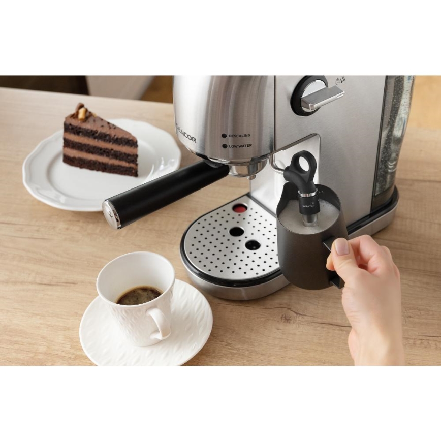 Sencor - Aparat za espresso sa portafilom 1400W/230V