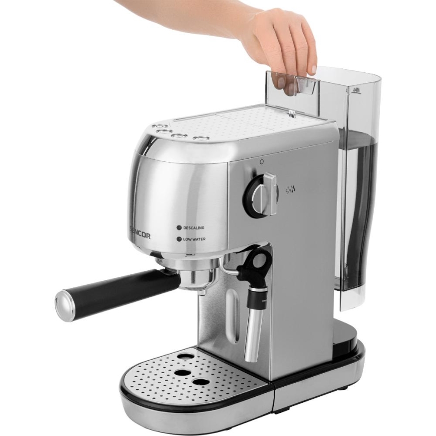 Sencor - Aparat za espresso sa portafilom 1400W/230V