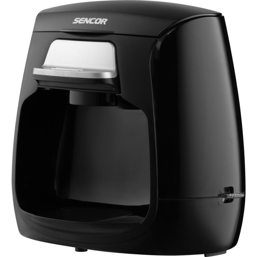 Sencor - Aparat za kafu za dve šolje 500W/230V crni